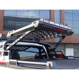 Roof Basket for Roll Bar Dakar 100x100cm Volkswagen Amarok 2010-2022 photo 4