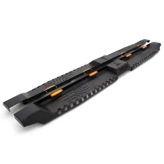 Side Steps Dakar V2 with LED (2 pcs, Metal) photo 1