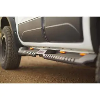 Side Steps Dakar V2 with LED (2 pcs, Metal) photo 3