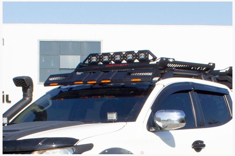 Ford Ranger 2011–2022 Windshield Visor (LED) Image