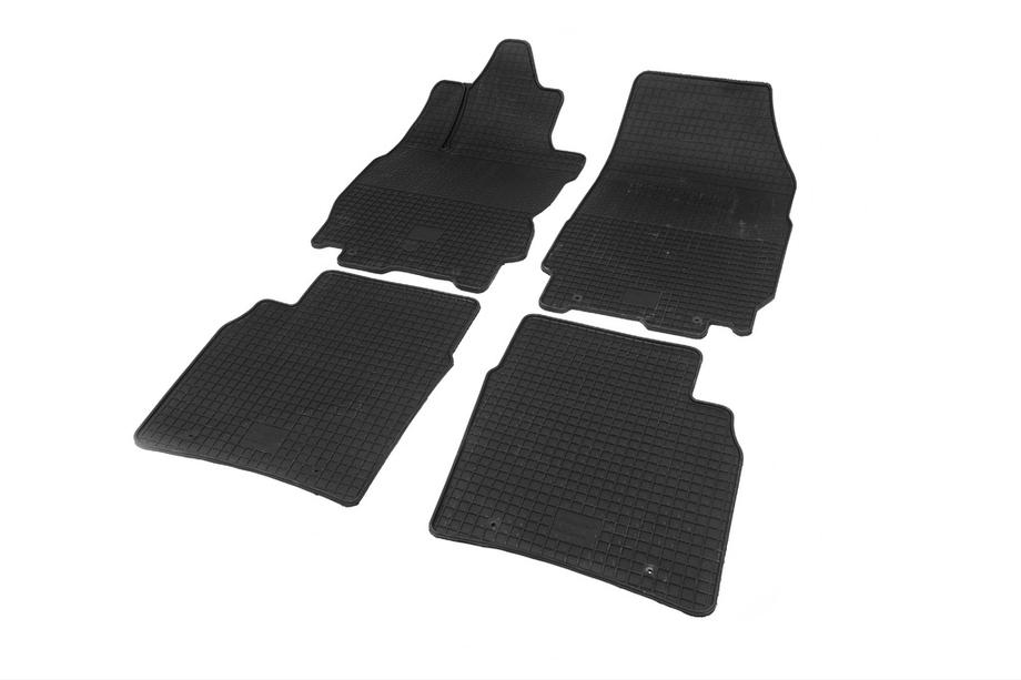 Nissan Note 2004-2012 Rubber Floor Mats (4 pcs, Polytep) Photo 2