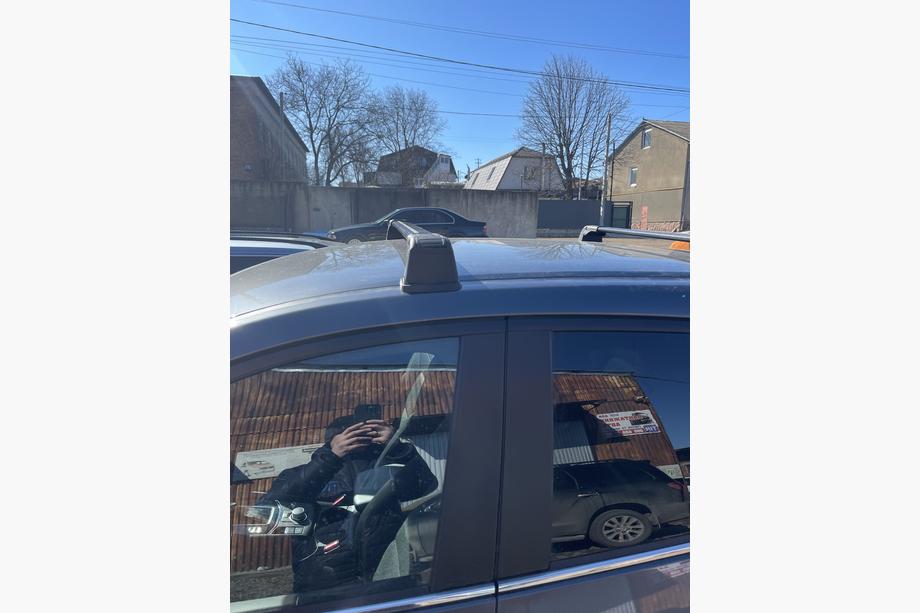 Mazda CX-5 2017–2025 Roof rack for original mounting points (2 pcs, aluminum) Black Photo 5