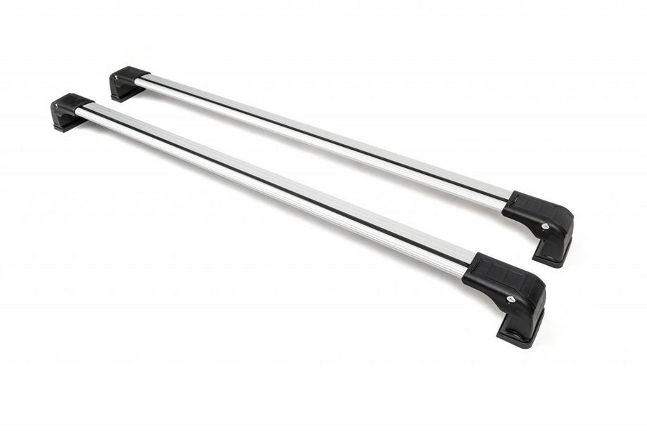 Mazda CX-5 2017–2025 Roof rack for original mounting points (2 pcs, aluminum) Black Photo 22