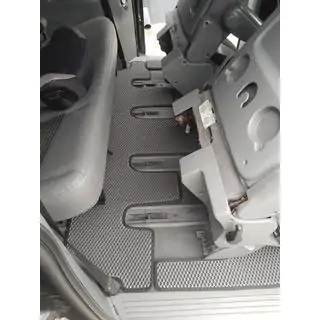 Floor mats (3 rows, EVA, Black) photo 4
