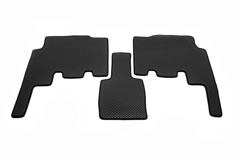 Chrysler Voyager 2001-2007 Floor mats (3 rows, EVA, Black) Photo 16