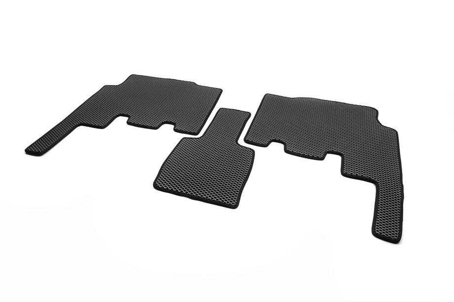 Chrysler Voyager 2001-2007 Floor mats (3 rows, EVA, Black) Photo 17