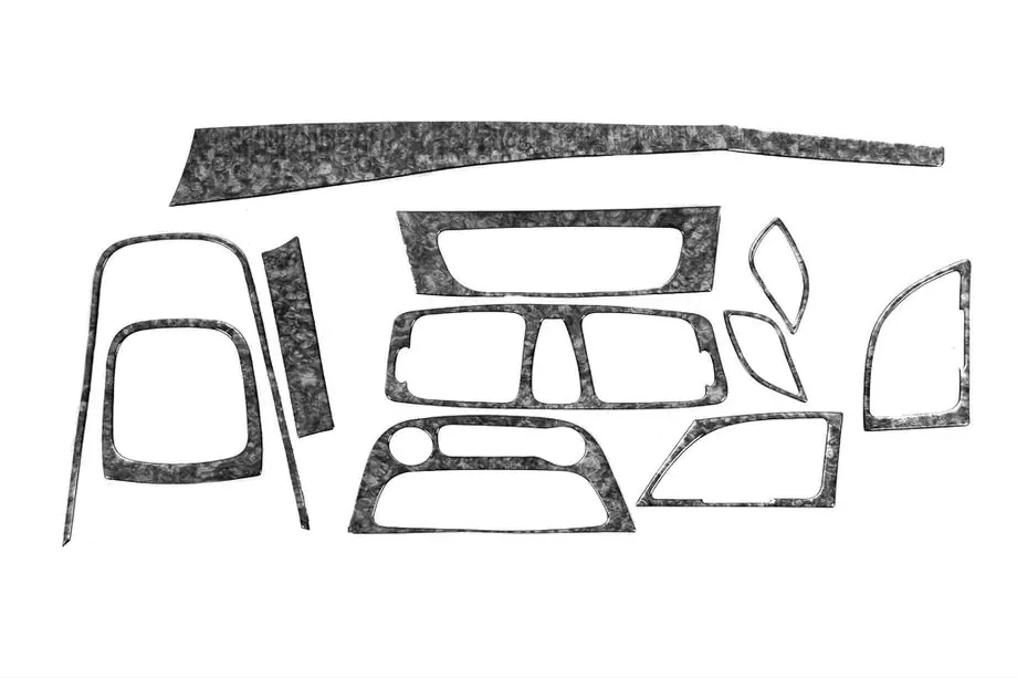 Renault Megane III 2009-2016 Dashboard Trim Covers (Meric) Photo 4