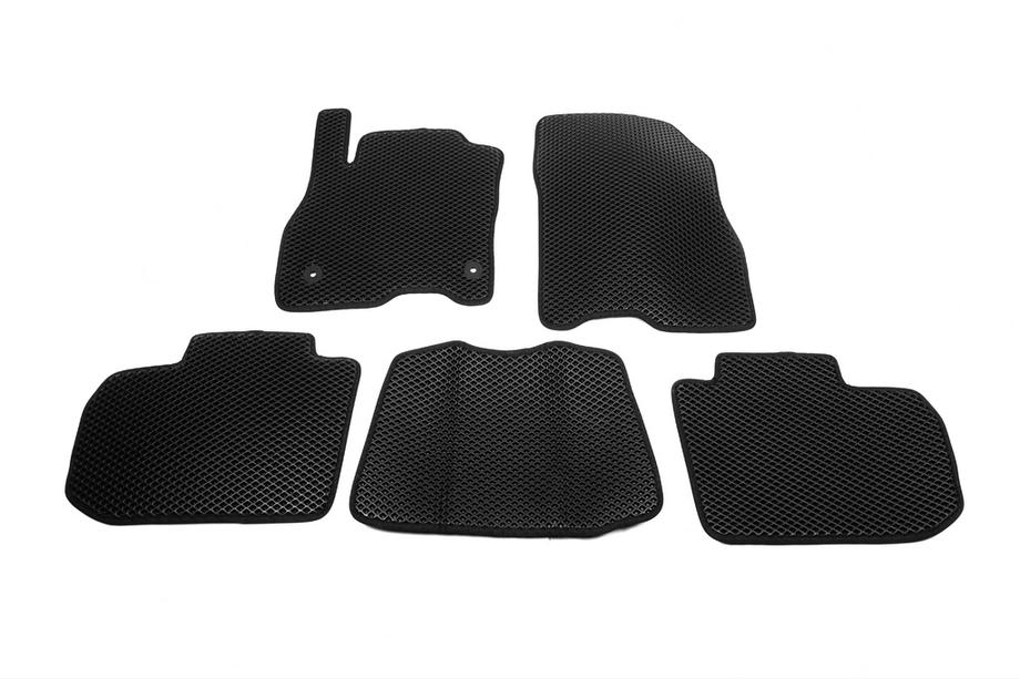 Nissan Leaf 2010-2017 EVA Floor Mats (black) Photo 11