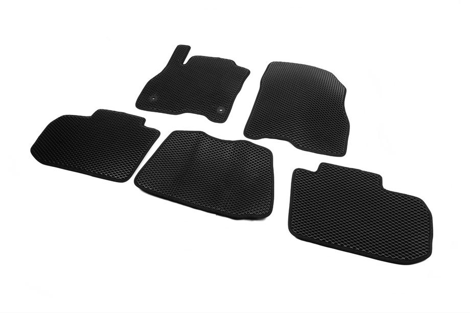 Nissan Leaf 2010-2017 EVA Floor Mats (black) Photo 12