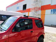 Suzuki Jimny 1998-2018 Skyport Roof Rails (black) photo 4