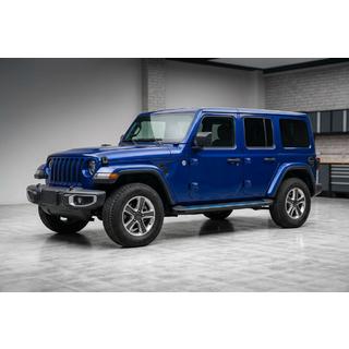 Side Steps Maya Blue (2 pcs, Aluminum) Jeep Wrangler 2018- photo 1