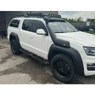 Windshield visor for roof rack DAKAR (LED) Volkswagen Amarok 2010-2022 photo 4