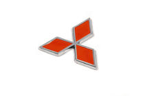 Mitsubishi Colt 1996-2004 Badge 85mm (red) photo 2