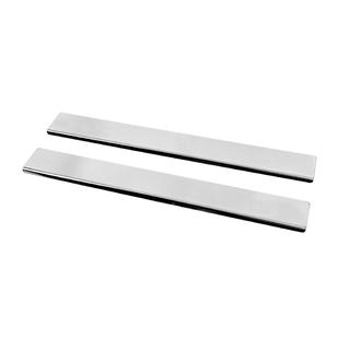 Door sill covers (2 pcs, steel, without logo) photo 2