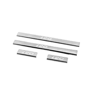 Door Sill Protectors Carmos V2 (4 pcs, Stainless Steel) photo 1