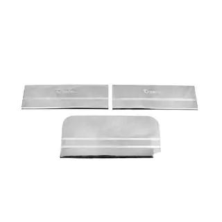 Door Sill Protectors Carmos V2 (3 pcs, Stainless Steel) photo 1