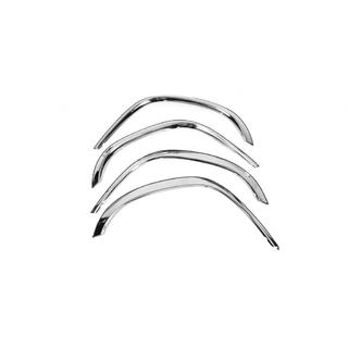 Fender flares 1985-1989 (4 pcs, stainless steel) Mercedes E-сlass W124 1984–1997 photo 2