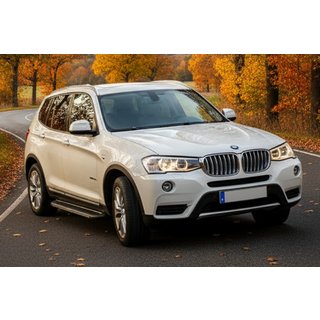 Side Steps Bosphore Grey (2 pcs, Aluminum) BMW X3 F25 2011-2018 photo 1