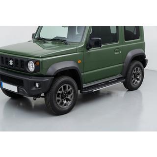 Side Steps Bosphore Grey (2 pcs, Aluminum) Suzuki Jimny 2018- photo 1