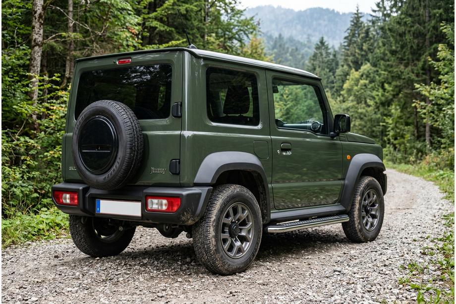 Suzuki Jimny 2018- Side Steps Maydos V2 (2 pcs, Aluminum) Image