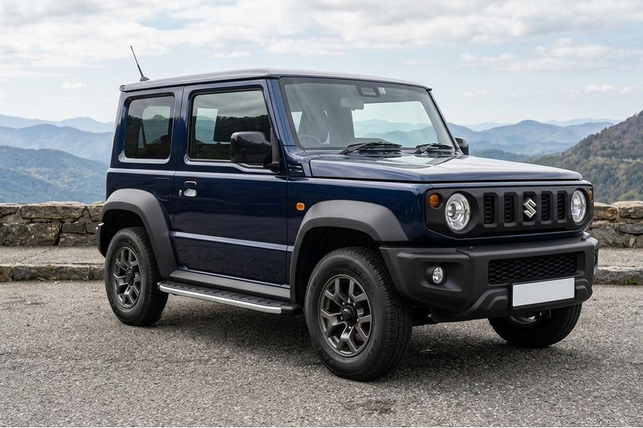 Suzuki Jimny 2018- Side Steps Fullmond (2 pcs, Aluminum) Image