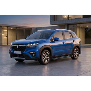Side Steps Maya Blue (2 pcs, Aluminum) Suzuki SX4 S-Cross 2021- photo 1
