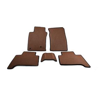 EVA Floor Mats (2 Rows, Brick Red) Toyota Land Cruiser Prado 120 2002-2009 photo 3