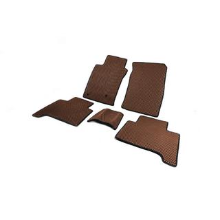 EVA Floor Mats (2 Rows, Brick Red) Toyota Land Cruiser Prado 120 2002-2009 photo 4