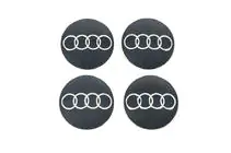 Audi Stickers for wheel center caps 65mm (4pcs) photo 2