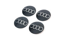 Audi Stickers for wheel center caps 65mm (4pcs) photo 1