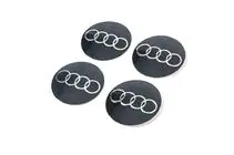 Audi Stickers for wheel center caps 65mm (4pcs) photo 1