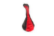 VAZ 2108-2109 1984-2011 Gear shift boot with knob (red, leather) photo 1