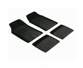 Universal Rubber Floor Mats (4 pcs, PUFI BUBBLE BASR Black) photo 1