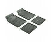 Universal Car Floor Mats (4 pcs, PUFI Ural, Black) photo 1