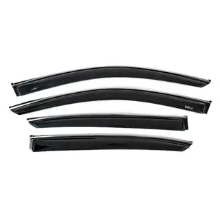 Window Deflectors SD with Chrome Trim for USA (4 pcs, HIC) Honda Accord IX 2013-2017 photo 1