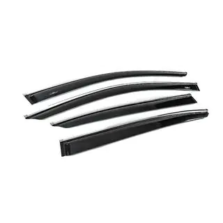 Window Deflectors SD with Chrome Trim for USA (4 pcs, HIC) Honda Accord IX 2013-2017 photo 3