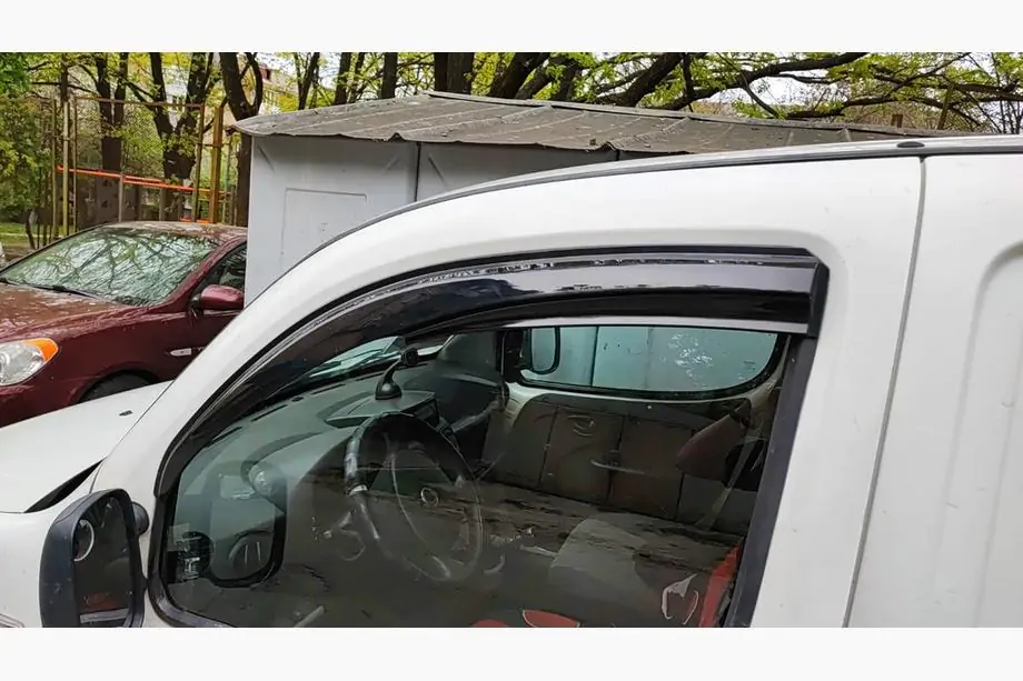Fiat Doblo I 2001-2005 Window Deflectors (2 pcs, Sunplex Sport) Image