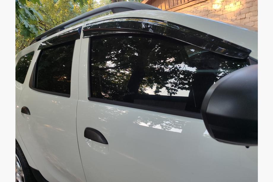 Renault Duster 2018-2024 Window Deflectors (4 pcs, Sunplex Sport) Photo 2