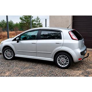 Window Deflectors (4 pcs, Sunplex Sport) Fiat Punto Grande/EVO 2006-2018 photo 2