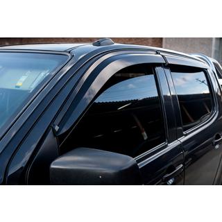 Window Deflectors (4 pcs, Sunplex Sport) Isuzu D-Max 2019- photo 1