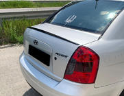 Hyundai Accent 2006-2010 Spoiler LIP (Sunplex, black) (115.8cm x 6.3cm) photo 1