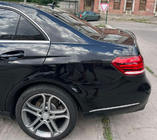 Mercedes E-сlass W212 2009-2016 Lip Spoiler (Sunplex, Black) (130.5cm x 5.8cm) photo 5