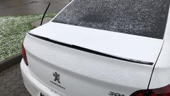 Peugeot 301 2012- Lip Spoiler (Sunplex, black) (118.5cm x 5.5cm) photo 6