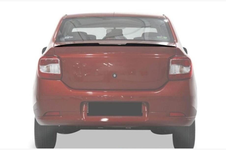 Renault Logan II 2013-2022 Lip Spoiler (Sunplex, black) (118.5cm x 5.5cm) Photo 3