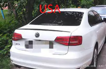 Volkswagen Jetta 2011-2018 Spoiler LIP (Sunplex, black) (115.8cm x 6.3cm) photo 2