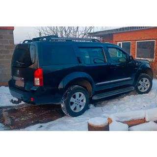 Window Deflectors (4 pcs, HIC) Nissan Pathfinder R51 2005-2014 photo 4
