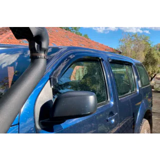 Window Deflectors (4 pcs, HIC) Nissan Pathfinder R51 2005-2014 photo 1