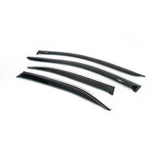 Window visors with chrome trim (USA, 4 pcs, HIC) photo 2