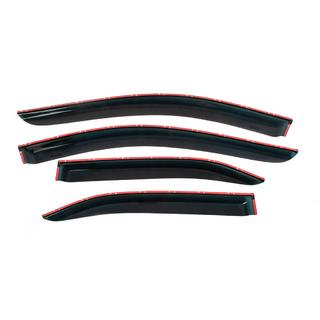Window visors with chrome trim (USA, 4 pcs, HIC) photo 3