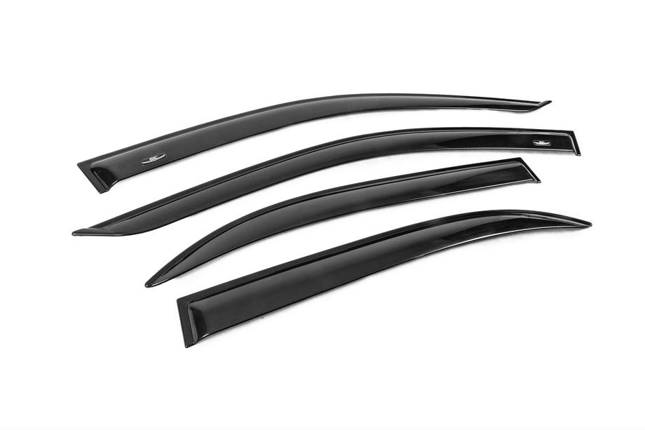 Toyota Corolla 2002-2007 Window Deflectors SD (4 pcs, HIC) Photo 3